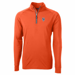 New York Mets Cutter & Buck Adapt Eco Knit Stretch Recycled Quarter-Zip Pullover Top | MLB US