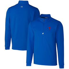 Philadelphia Phillies Cutter & Buck Traverse Stretch Quarter-Zip Pullover Top | MLB On Sale