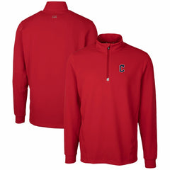 Cleveland Guardians Cutter & Buck Traverse Stretch Quarter-Zip Pullover Top | MLB US