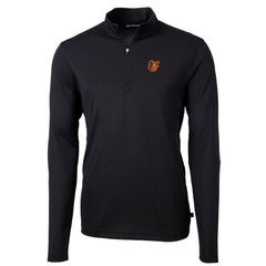 Baltimore Orioles Cutter & Buck Virtue Eco Pique Recycled Quarter-Zip Pullover Top | MLB Outlet
