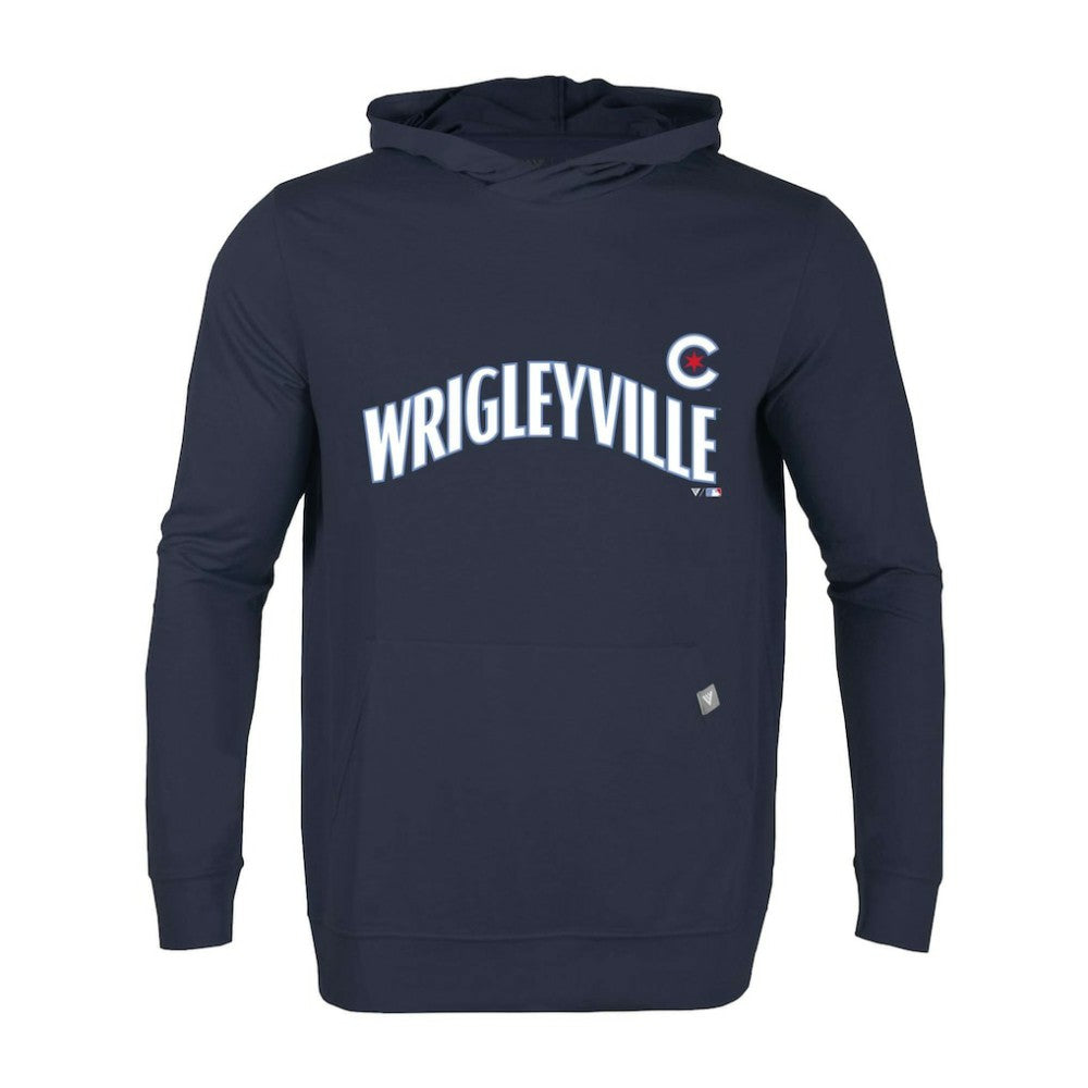 Chicago Cubs Levelwear City Connect Relay Core Logo Pullover Hoodie | MLB Shop