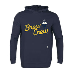 Milwaukee Brewers Levelwear City Connect Relay Core Logo Pullover Hoodie | MLB US