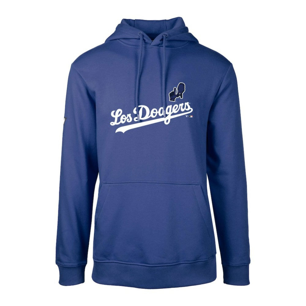Los Angeles Dodgers Levelwear City Connect Podium Core Logo Pullover Hoodie | MLB Shop