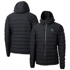 Philadelphia Eagles Cutter & Buck Helmet Mission Ridge Repreve Eco Insulated Puffer Full-Zip Jacket