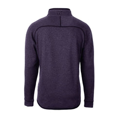 Minnesota Vikings Cutter & Buck Helmet Mainsail Sweater-Knit Half-Zip Pullover Jacket