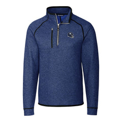 New York Giants Cutter & Buck Helmet Mainsail Sweater-Knit Half-Zip Pullover Jacket