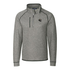 Baltimore Ravens Cutter & Buck Helmet Mainsail Sweater-Knit Half-Zip Pullover Jacket