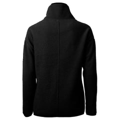 Carolina Panthers Cutter & Buck Women's Helmet Logo Cascade Eco Sherpa Fleece Half-Zip Pullover Jacket
