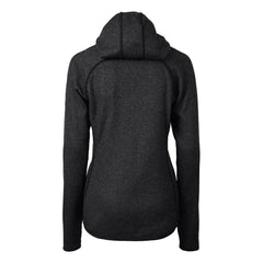 New Orleans Saints Cutter & Buck Women's Helmet Logo Mainsail Sweater-Knit Full-Zip Hoodie