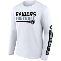 Las Vegas Raiders Fanatics Two-Pack 2023 Schedule T-Shirt Combo Set