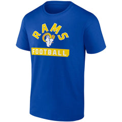 Los Angeles Rams Fanatics Two-Pack 2023 Schedule T-Shirt Combo Set