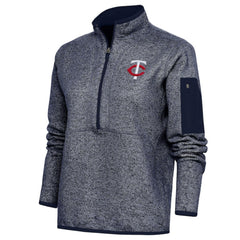 Minnesota Twins Antigua Women's Fortune Quarter-Zip Pullover Jacket | MLB Sale