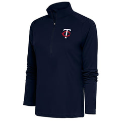 Minnesota Twins Antigua Women's Tribute Half-Zip Pullover Top | MLB Online