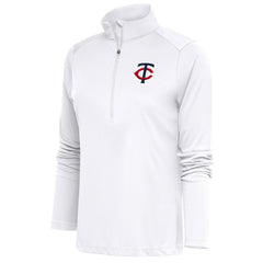 Minnesota Twins Antigua Women's Tribute Half-Zip Pullover Top | MLB On Sale