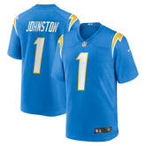 Los Angeles Chargers Nike Quentin Johnston Game Player Jersey