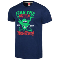 Boston Red Sox Homage Doodle Collection The Green Monster Tri-Blend T-Shirt | MLB For sale