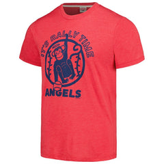 Los Angeles Angels Homage Doodle Collection It's Rally Time Tri-Blend T-Shirt | MLB US