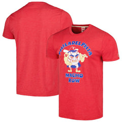 Philadelphia Phillies Homage Doodle Collection Macho Row Tri-Blend T-Shirt | MLB Sale