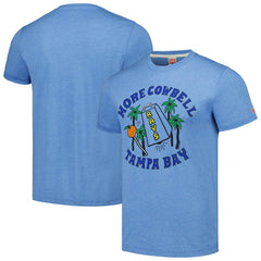 Tampa Bay Rays Homage Doodle Collection More Cowbell Tri-Blend T-Shirt | MLB US