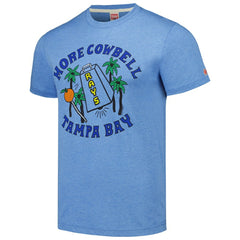 Tampa Bay Rays Homage Doodle Collection More Cowbell Tri-Blend T-Shirt | MLB US