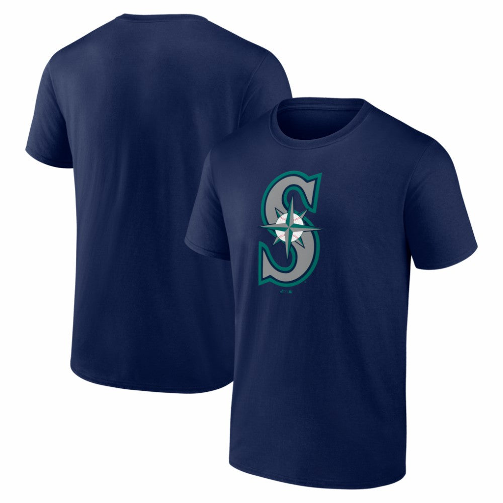 Seattle Mariners Logo Athletic Official Logo T-Shirt | MLB Shop