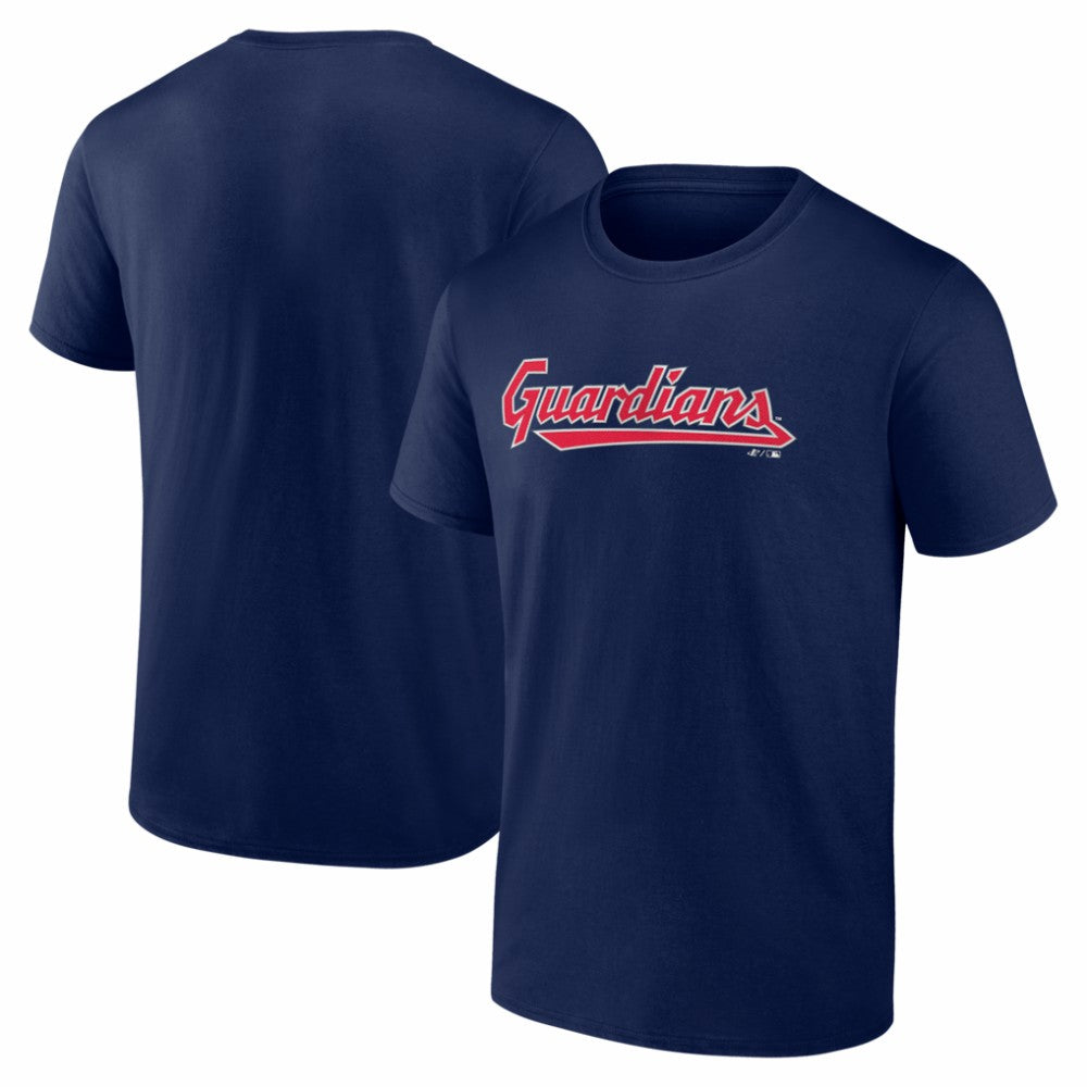 Cleveland Guardians Logo Athletic Wordmark T-Shirt | MLB Shop