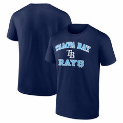 Tampa Bay Rays Logo Athletic Heart and Soul T-Shirt | MLB Sale