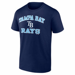 Tampa Bay Rays Logo Athletic Heart and Soul T-Shirt | MLB Sale