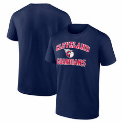 Cleveland Guardians Logo Athletic Heart and Soul T-Shirt | MLB New