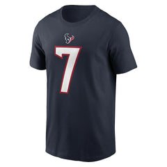 Houston Texans Nike C.J. Stroud Player Name & Number T-Shirt