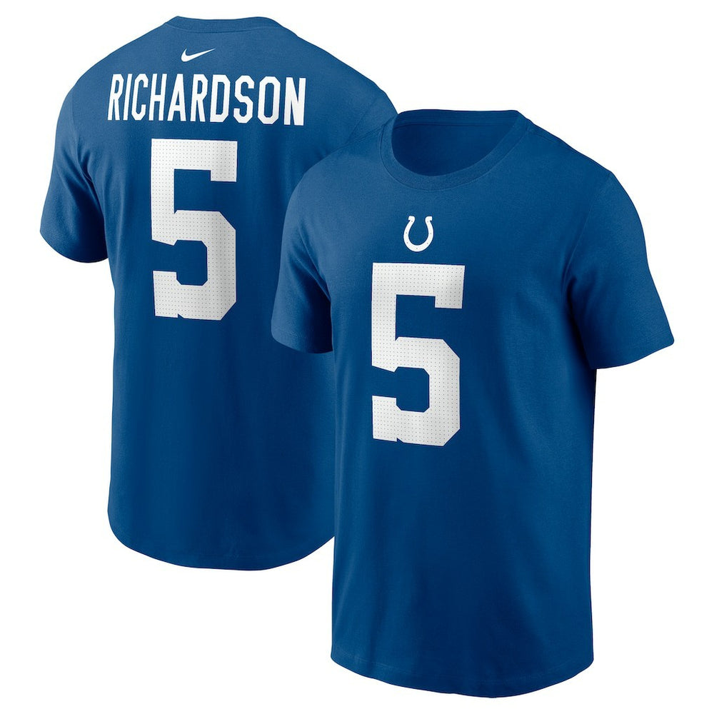 Indianapolis Colts Nike Anthony Richardson Player Name & Number T-Shirt