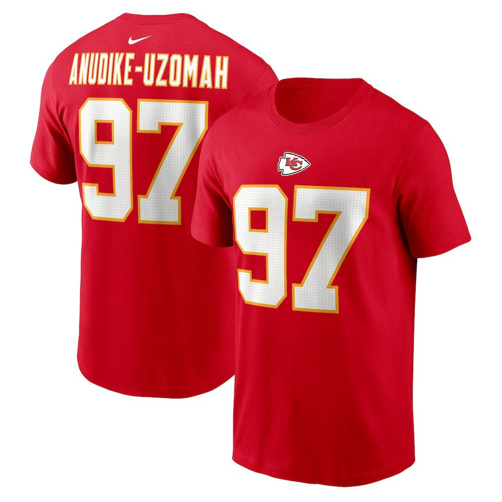 Kansas City Chiefs Nike Felix Anudike-Uzomah Player Name & Number T-Shirt