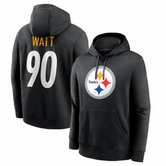 Pittsburgh Steelers Nike T.J. Watt Name & Number Fleece Hoodie