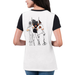 Cincinnati Bengals G-III 4Her by Carl Banks Women's Fashion Illustration T-Shirt