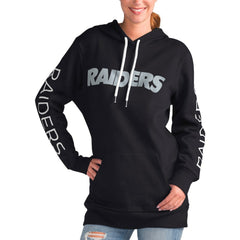 Las Vegas Raiders G-III 4Her by Carl Banks Women's Extra Inning Pullover Hoodie
