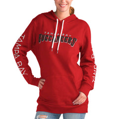 Tampa Bay Buccaneers G-III 4Her by Carl Banks Women's Extra Inning Pullover Hoodie