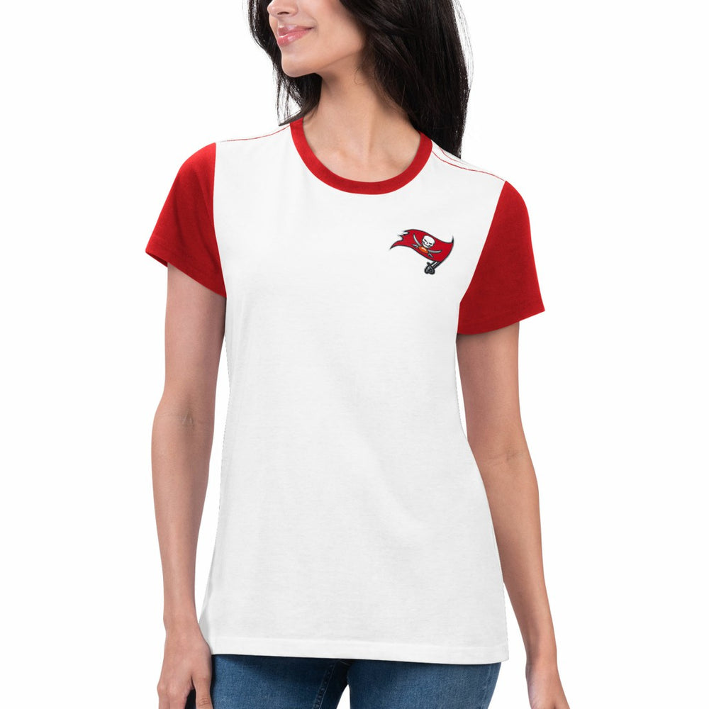 Tampa Bay Buccaneers G-III 4Her by Carl Banks Women's Fashion Illustration T-Shirt