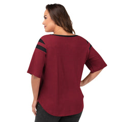 Arizona Cardinals G-III 4Her by Carl Banks Women's Plus Size Linebacker T-Shirt