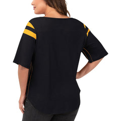 Pittsburgh Steelers G-III 4Her by Carl Banks Women's Plus Size Linebacker T-Shirt
