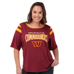 Washington Commanders G-III 4Her by Carl Banks Women's Plus Size Linebacker T-Shirt