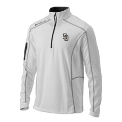 San Diego Padres Columbia Omni-Wick Shotgun Quarter-Zip Pullover Top | MLB Online