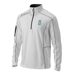 Seattle Mariners Columbia Omni-Wick Shotgun Quarter-Zip Pullover Top | MLB Shop