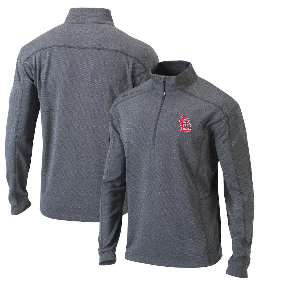 St. Louis Cardinals Columbia Omni-Wick Shotgun Quarter-Zip Pullover Top | MLB On Sale
