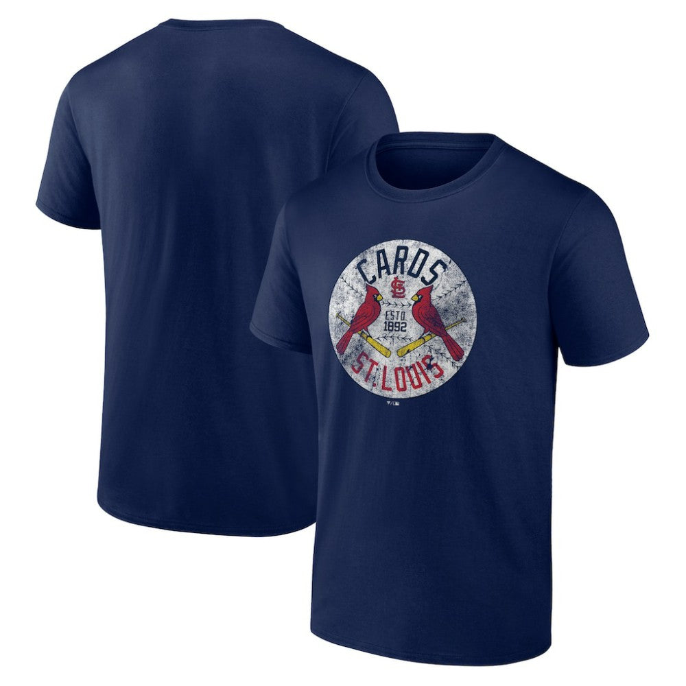 St. Louis Cardinals Hometown Collection Vintage Cards T-Shirt | MLB Discount