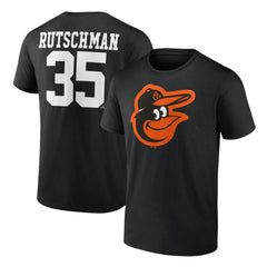 Adley Rutschman Baltimore Orioles Player Icon Name & Number T-Shirt | MLB Outlet
