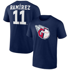 Jose Ramirez Cleveland Guardians Player Icon Name & Number T-Shirt | MLB For sale