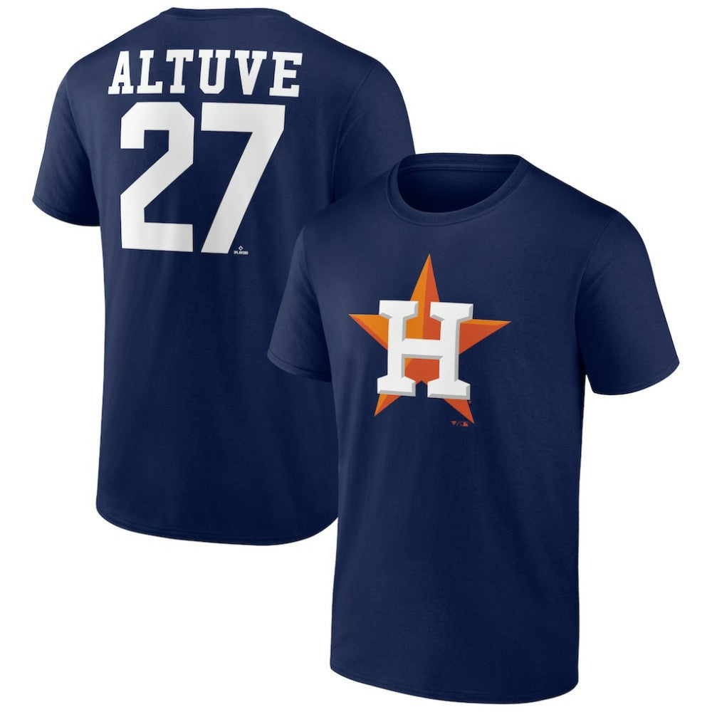 Jose Altuve Houston Astros Player Icon Name & Number T-Shirt | MLB Shop