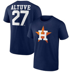 Jose Altuve Houston Astros Player Icon Name & Number T-Shirt | MLB Shop