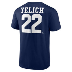 Christian Yelich Milwaukee Brewers Player Icon Name & Number T-Shirt | MLB For sale