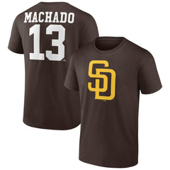 Manny Machado San Diego Padres Player Icon Name & Number T-Shirt | MLB US